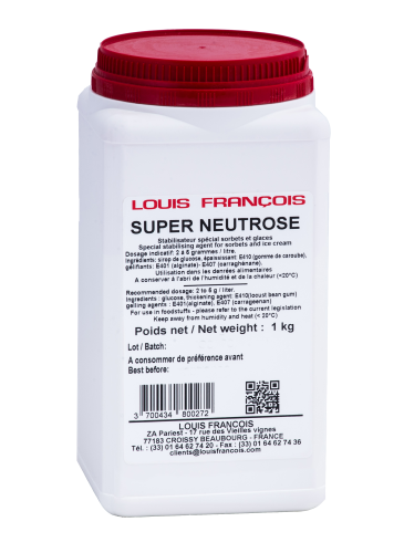 Стабилизатор для мороженого (сорбета) SUPER NEUTROSE Louis Francois, 1 кг