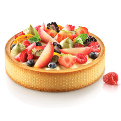 Silikomart TARTE RING D80 перфорированное кольцо для тартов 80х20 мм