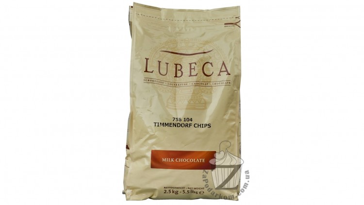Lubeca TIMMENDORF Chocolate Couverture 42% натуральный молочный шоколад
