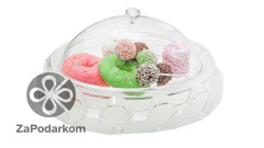 One Chef Подставка для торта акриловая с крышкой 34 × 22 см