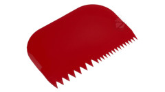 Paderno 47621-06 скребок кондитерский пластиковый овальный зубчастый