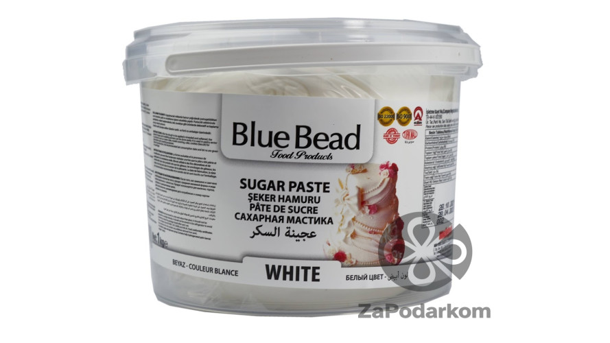 Blue bead мастика универсальная белая, ведро 6 кг