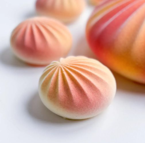 Силиконовая форма Динары Касько Shell mini cake 6,5 см (ручная работа)
