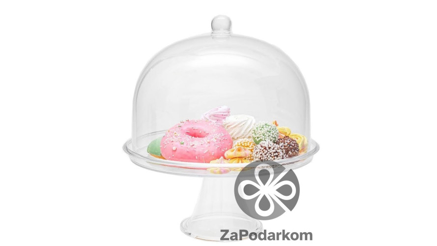 One Chef Подставка для торта акриловая с крышкой 38 × 32,5 см