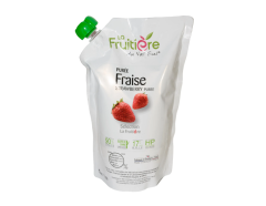 La Fruitière (Франция) Клубника пюре пастеризованное 10% сахара, 1 кг