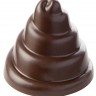 CW1827 Поликарбонатная форма для шоколада серпантин (Елка) Diego Lozano 30,5 х 29 мм