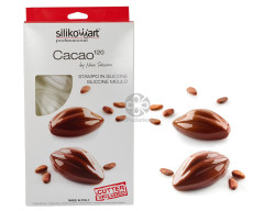 Silikomart CACAO 120 силиконовая форма на 6 ячеек 102х57х42 мм с каттером