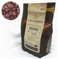 Callebaut 54,5% рецепт №811NV натуральный темный шоколад в каллетах, упаковка 2,5 кг