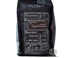 Callebaut 54,5% рецепт №811 натуральный темный шоколад в каллетах, упаковка 2,5 кг