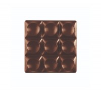 Pavoni PC5013 Mini Bricks поликарбонатная форма для плитки шоколада 70 х 70 х 10,5 мм