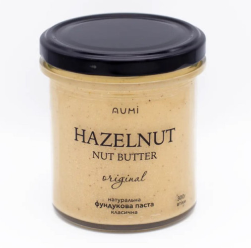 AUMI фундучна паста натуральна, 300 г