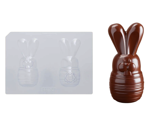 Valrhona 11874 форма для шоколада Мистер Кролик 14 см