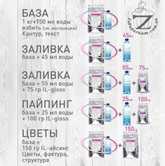 IL-айсинг сухая смесь для украшения пряников и печенья, 500 г