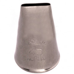 Ateco №45 насадка кондитерская дорожка ровная 11 мм